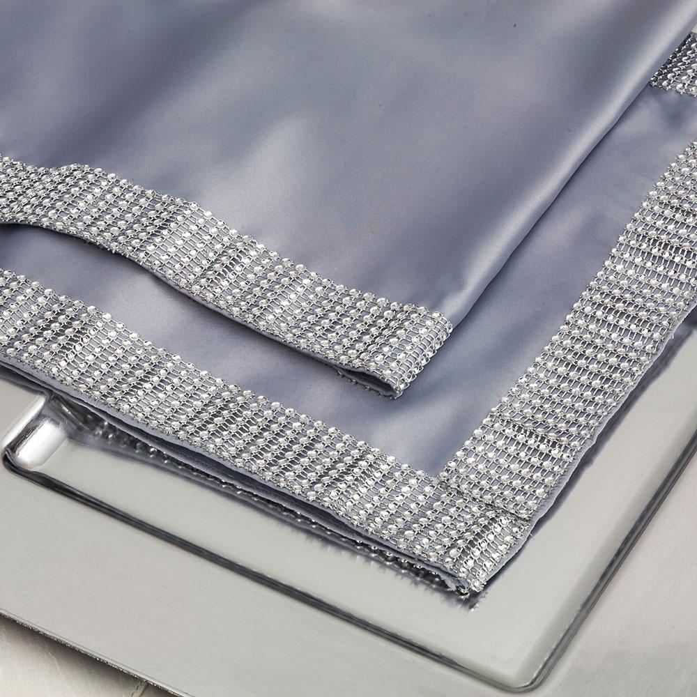 Silver Diamond Sequin Concave Mesh Table Runner (12 x 72) (20 PACK) - AsianImportStore.com - B2B Wholesale Lighting and Décor