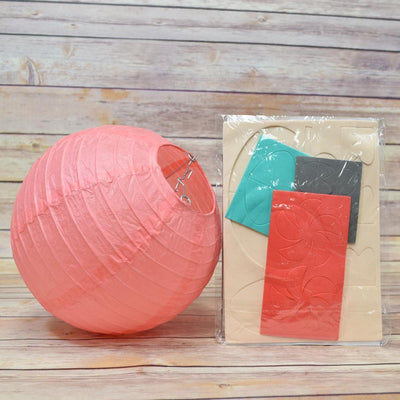 8" Paper Lantern Animal Face DIY Kit - Pig (Kid Craft Project) - AsianImportStore.com - B2B Wholesale Lighting & Decor since 2002