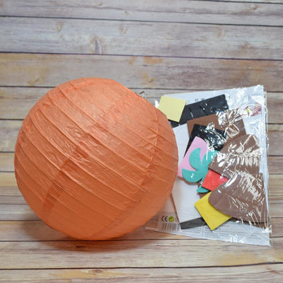 8" Paper Lantern Animal Face DIY Kit - Tiger (Kid Craft Project) - AsianImportStore.com - B2B Wholesale Lighting & Decor since 2002