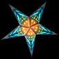24" Blue Dolphins Paper Star Lantern, Chinese Hanging Wedding & Party Decoration - AsianImportStore.com - B2B Wholesale Lighting and Decor