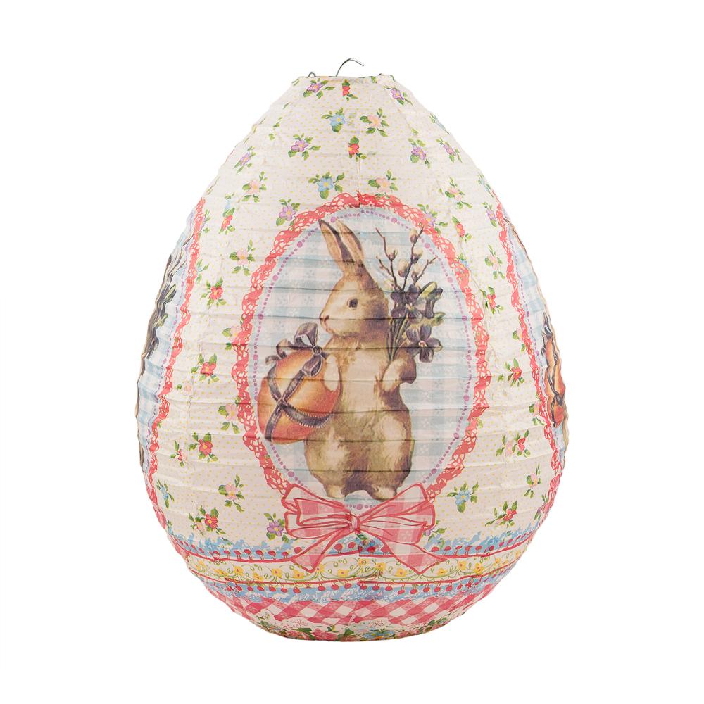 14" Easter Bunny Paper Lantern - AsianImportStore.com - B2B Wholesale Lighting and Decor