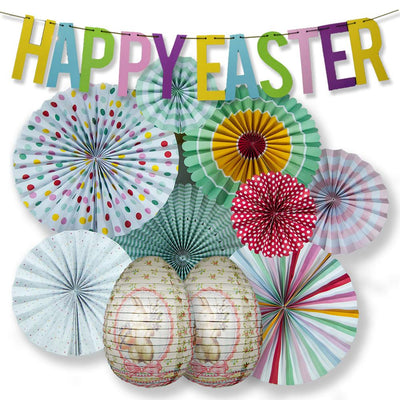 11-pc Deluxe Easter Holiday Backdrop Decoration Combo Party Pack - AsianImportStore.com - B2B Wholesale Lighting and Decor