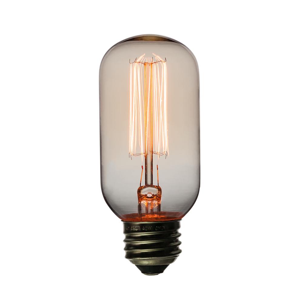 40-Watt Incandescent T45 Vintage Edison Light Bulb, Squirrel Cage Filament, E26 Base - AsianImportStore.com - B2B Wholesale Lighting and Decor