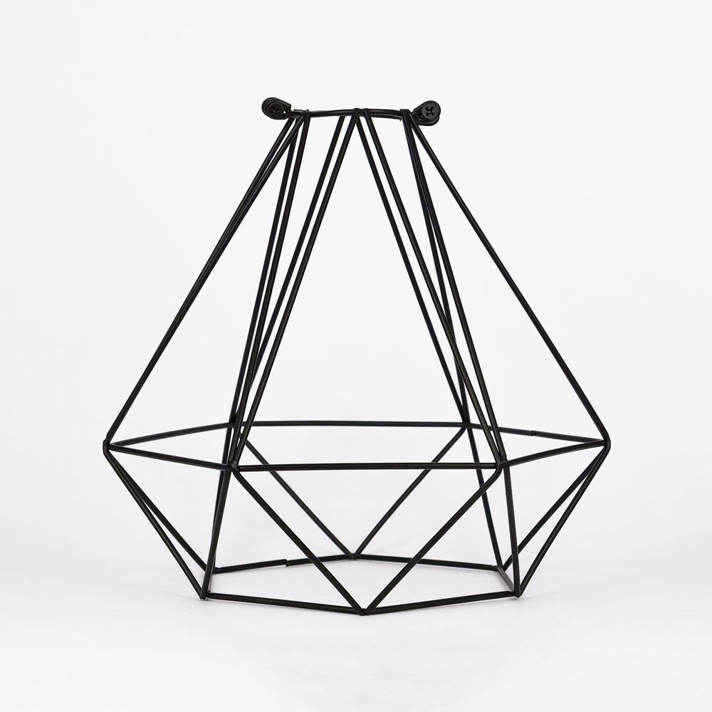Geometric Diamond Vintage Edison Light Bulb Cage for Pendant Lights *Bulb Cage Only - AsianImportStore.com - B2B Wholesale Lighting and Decor