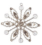 5.75" Erica Snowflake Rhinestone Ornament Christmas Decoration - AsianImportStore.com - B2B Wholesale Lighting and Decor