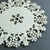 Beige Snowman Snowflake Christmas Holiday Party Felt Fabric Doily, 11 Inch - AsianImportStore.com - B2B Wholesale Lighting and Decor