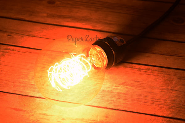Single Socket Black Pendant Light Lamp Cord for Lanterns & Light Bulbs, Switch, 15 FT, UL Listed - Electrical Swag Light Kit - AsianImportStore.com - B2B Wholesale Lighting and Decor