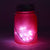 SINGLE Fantado Regular Mouth Frosted Fuchsia / Hot Pink Color Mason Jar w/ Handle, 16oz / 1 Pint - AsianImportStore.com - B2B Wholesale Lighting and Decor