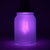 SINGLE Fantado Regular Mouth Frosted Lavender Mason Jar w/ Handle, 16oz / 1 Pint - AsianImportStore.com - B2B Wholesale Lighting and Decor
