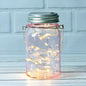 Fantado Regular Mouth Light Pink Mason Jar w/ Hanging Warm White LED Fairy Light Kit (Battery Powered) - AsianImportStore.com - B2B Wholesale Lighting and Decor