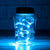 Fantado Regular Mouth Water Blue Mason Jar w/ Hanging White LED Fairy Light Kit (Battery Powered) - AsianImportStore.com - B2B Wholesale Lighting and Decor