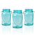 (24-Pack Master Case) Fantado Regular Mouth Water Blue Mason Jar with Handle, 16oz / 1 Pint - AsianImportStore.com - B2B Wholesale Lighting and Decor