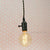 BULK PACK (6) Single Pearl Black Socket Pendant Light Lamp Cord Kits w/ Dimmer Switch (11FT, Brown Cloth) - AsianImportStore.com - B2B Wholesale Lighting and Decor