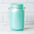 (24-Pack Master Case) Fantado Wide Mouth Frosted Frozen Blue Color Mason Jar w/ Handle, 32oz - AsianImportStore.com - B2B Wholesale Lighting and Decor