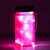 Fantado Wide Mouth Fuchsia / Hot Pink Mason Jar Luminaria Light w/ Hanging Cool White Fairy LED Kit - AsianImportStore.com - B2B Wholesale Lighting and Decor