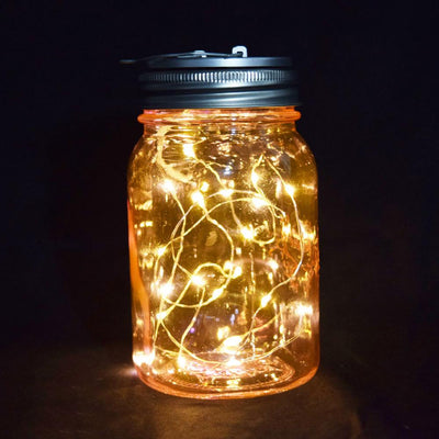 (24-Pack Master Case) Fantado Wide Mouth Light Pink Mason Jar w/ Handle, 32oz - AsianImportStore.com - B2B Wholesale Lighting and Decor