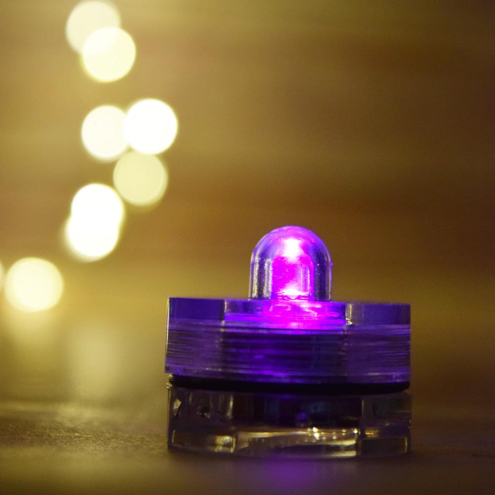  Pink LED Submersible Waterproof Flower Floral Tea Lights (12 PACK) - AsianImportStore.com - B2B Wholesale Lighting and Decor