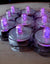 Purple LED Submersible Waterproof Flower Floral Tea Lights (12 PACK) - AsianImportStore.com - B2B Wholesale Lighting and Decor