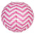 14" Fuchsia Chevron Paper Lantern, Even Ribbing, Hanging Decoration - AsianImportStore.com - B2B Wholesale Lighting and Decor
