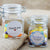 3" Square Apothecary Craft Glass Jar Party Favor with Hinged Clamp Lids (12 PACK) - AsianImportStore.com - B2B Wholesale Lighting and Decor