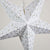 24" Silver Bramble Glitter Paper Star Lantern, Hanging - AsianImportStore.com - B2B Wholesale Lighting and Decor