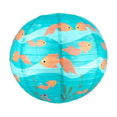 Gold Fish Paper Lantern - AsianImportStore.com - B2B Wholesale Lighting and Decor