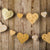 Gold Paper Heart Pennant Banner (9.5 Feet Long) (20 PACK) - AsianImportStore.com - B2B Wholesale Lighting and Décor