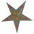 24" Gold Green Peacock Paper Star Lantern, Chinese Hanging Wedding & Party Decoration - AsianImportStore.com - B2B Wholesale Lighting and Decor