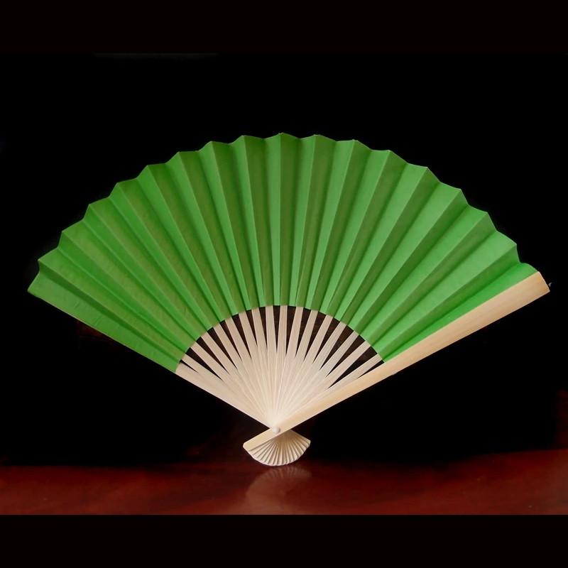 9" Grass Greenery Paper Hand Fans for Weddings (10 PACK) - AsianImportStore.com - B2B Wholesale Lighting and Decor