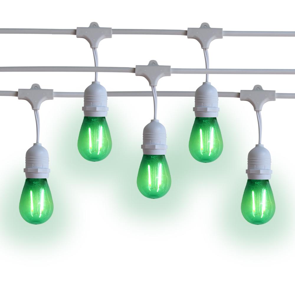 Patio lights discount white cord
