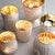 Vintage Glam Antique White Mercury Glass Tea Light Votive Candle Holders (6 PACK, Assorted Designs and Sizes) - AsianImportStore.com - B2B Wholesale Lighting & Decor since 2002