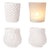 4 Pack | Shabby Chic Milk White Glass Tea Light Votive Candle Holders (Assorted Designs and Sizes) - AsianImportStore.com - B2B Wholesale Lighting and Decor
