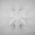 3-PACK + Cord | Bright White Cristallo 29" Pizzelle Designer Illuminated Paper Star Lanterns and Lamp Cord Hanging Decorations - AsianImportStore.com - B2B Wholesale Lighting and Decor