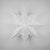 Pizzelle Paper Star Lantern (29-Inch, Bright White, Holiday Moroccan Snowflake Design) - Great With or Without Lights - Holiday and Snowflake Decorations - AsianImportStore.com - B2B Wholesale Lighting and Decor