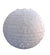 8" Round Eyelet Lace Look Paper Lantern - White - AsianImportStore.com - B2B Wholesale Lighting and Decor