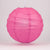 16" Fuchsia / Hot Pink Round Paper Lantern, Crisscross Ribbing, Chinese Hanging Wedding & Party Decoration - AsianImportStore.com - B2B Wholesale Lighting and Decor