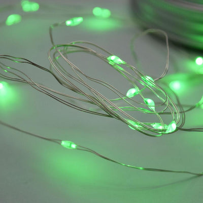Fantado Wide Mouth Silver Mercury Glass Mason Jar Light w/ Hanging Green Fairy LED Kit - AsianImportStore.com - B2B Wholesale Lighting and Decor