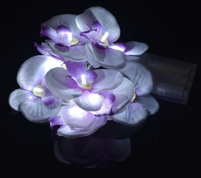 White Orchid String Light - AsianImportStore.com - B2B Wholesale Lighting and Decor