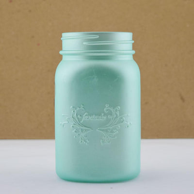 Fantado Frozen Blue Mason Jar Pendant Light Kit, Regular Mouth, Clear Cord, 15FT - AsianImportStore.com - B2B Wholesale Lighting and Decor