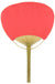 9" Red Paddle Paper Hand Fans for Weddings (10 Pack) - AsianImportStore.com - B2B Wholesale Lighting and Decor
