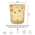 24 Pack | Vintage Mercury Glass Candle Holders (3-Inch, Tess Design, Gold) - for use with Tea Lights - for Home Décor, Parties and Wedding Decorations - AsianImportStore.com - B2B Wholesale Lighting and Decor