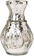 BLOWOUT (20 PACK) Vintage Mercury Glass Vase (4-Inch, Bernadette Mini Ribbed Design, Silver) - Decorative Flower Vase - for Home Décor, Party Decorations and Wedding Centerpieces