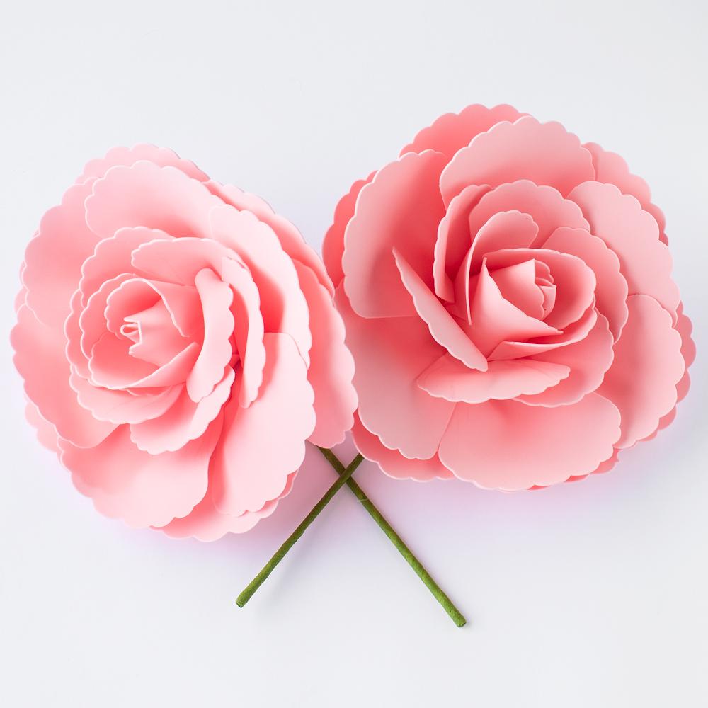 Large 12" Blush Tea Rose Foam Flower Backdrop Wall Decor, 3D Premade (2-PACK)  for Weddings, Photo Shoots, Birthday Parties and more - AsianImportStore.com - B2B Wholesale Lighting and Decor