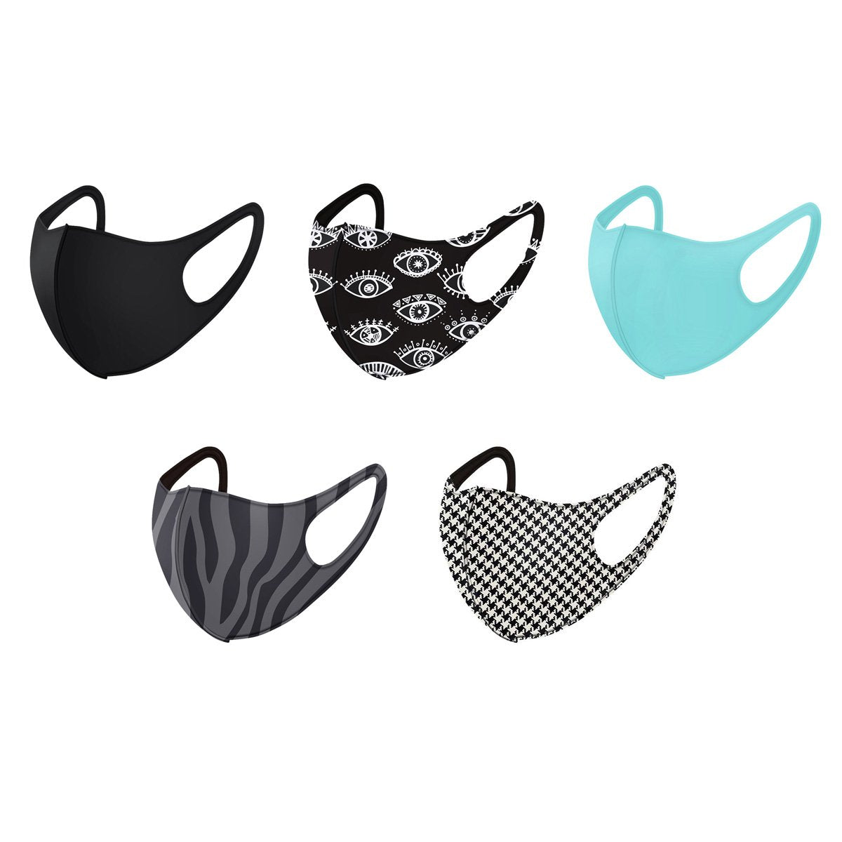 Large Comfortable Face Mask Covering 3-ply Washable Reusable (for Adults) - AsianImportStore.com - B2B Wholesale Lighting and Decor