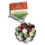 3.15" Large Red/Green/Ivory Jingle Bells Hanging Ornaments Christmas Tree Decoration DIY Party Craft Accessories - AsianImportStore.com - B2B Wholesale Lighting and Decor
