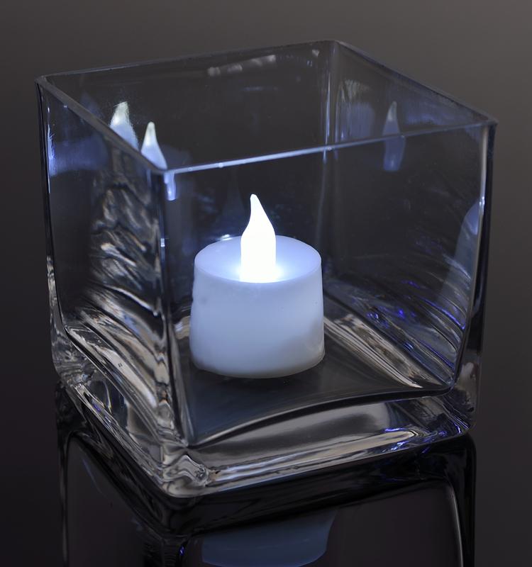 Large White Flameless LED Battery Operated Candle (12 Pack) - AsianImportStore.com - B2B Wholesale Lighting and Decor