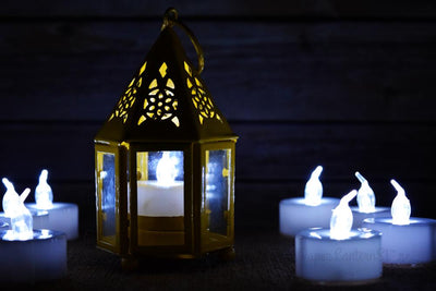 Modern Bright White Battery Tea Lights Bulk Set Of 12 Flameless Led Tea  Candles