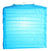 10" Turquoise Square Shaped Paper Lantern - AsianImportStore.com - B2B Wholesale Lighting and Decor