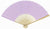 BULK PACK (50) 9" Lavender Silk Hand Fans for Weddings - AsianImportStore.com - B2B Wholesale Lighting and Decor