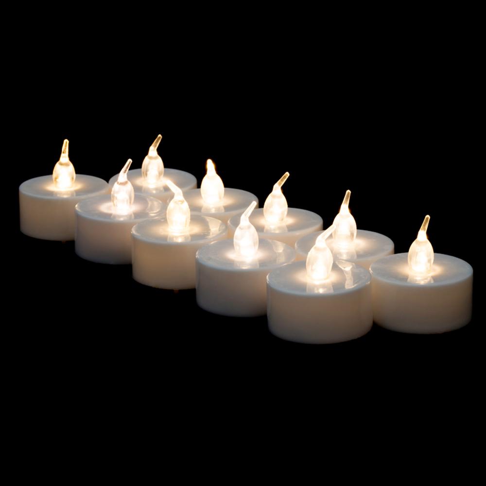 LED Battery Operated Flameless Tea Light Candles, perfect table Decoration for Weddings, Receptions, Holidays, Parties, restaurants or all occasions - AsianImportStore.com - B2B Wholesale Lighting and Decor